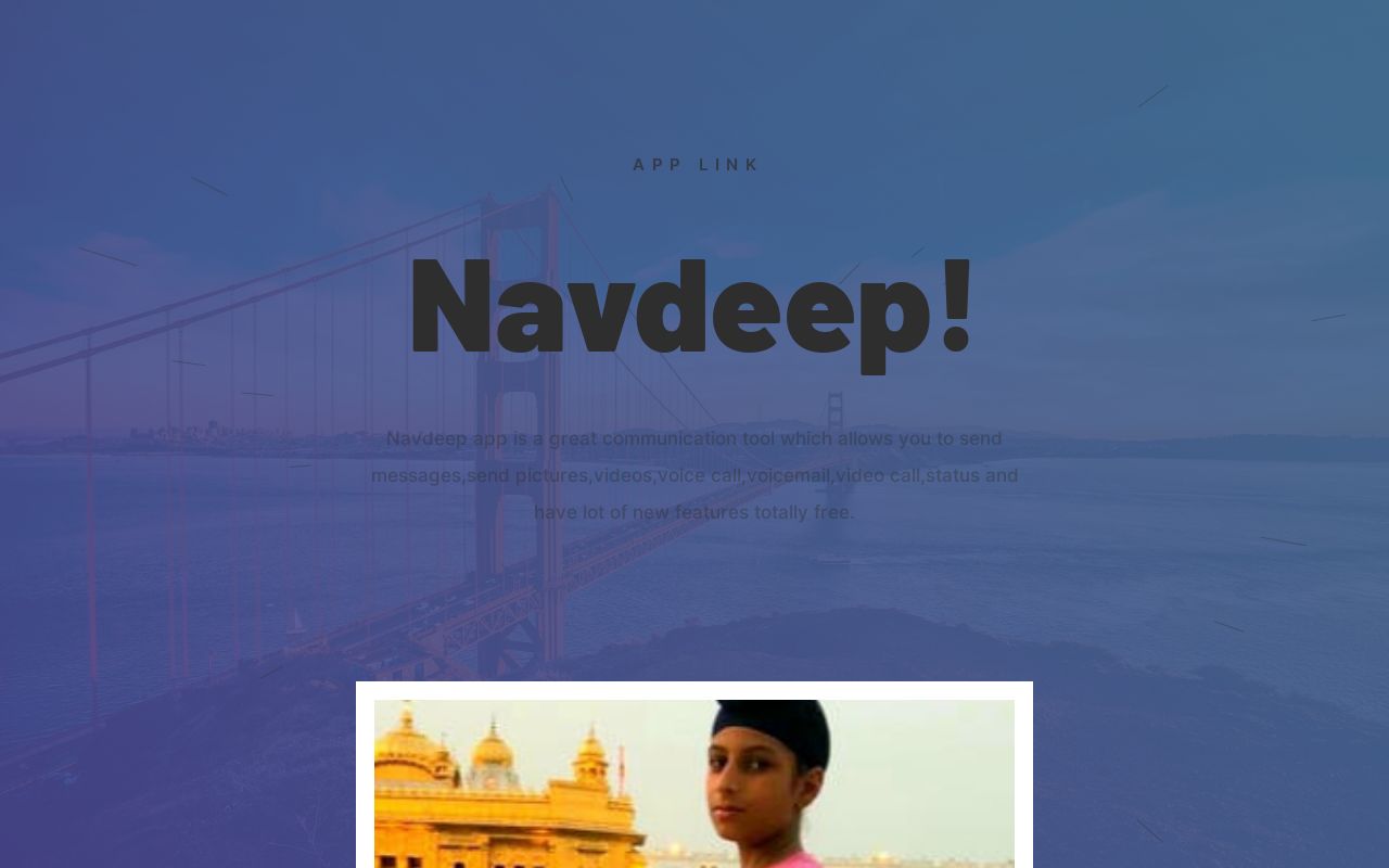 Carrd profile picture for @navdeep
